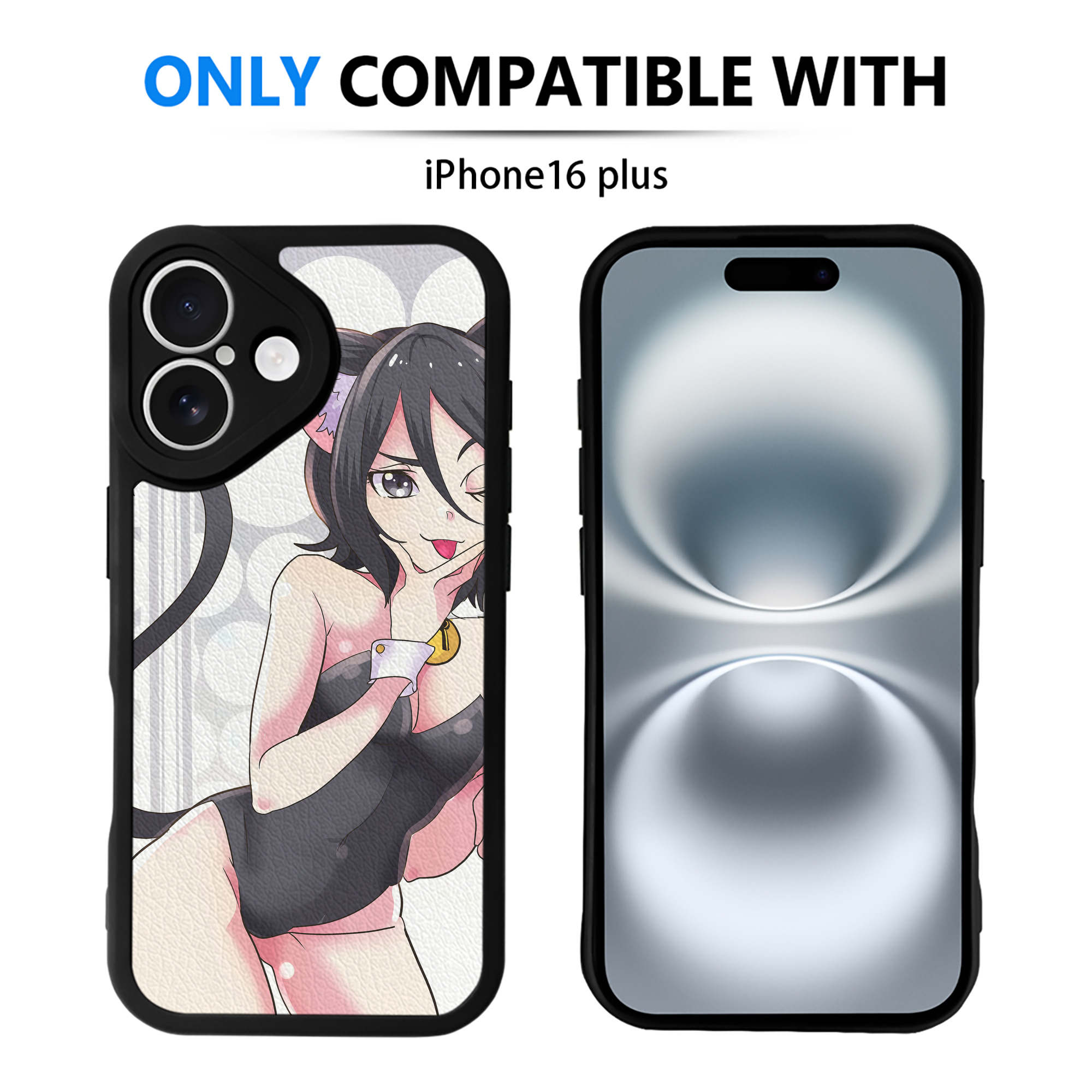 （画像用） ブリーチ BLEACH 【iPhone 16シリーズ対応】シリコンスマホケース（レザー調） 材質：シリコン